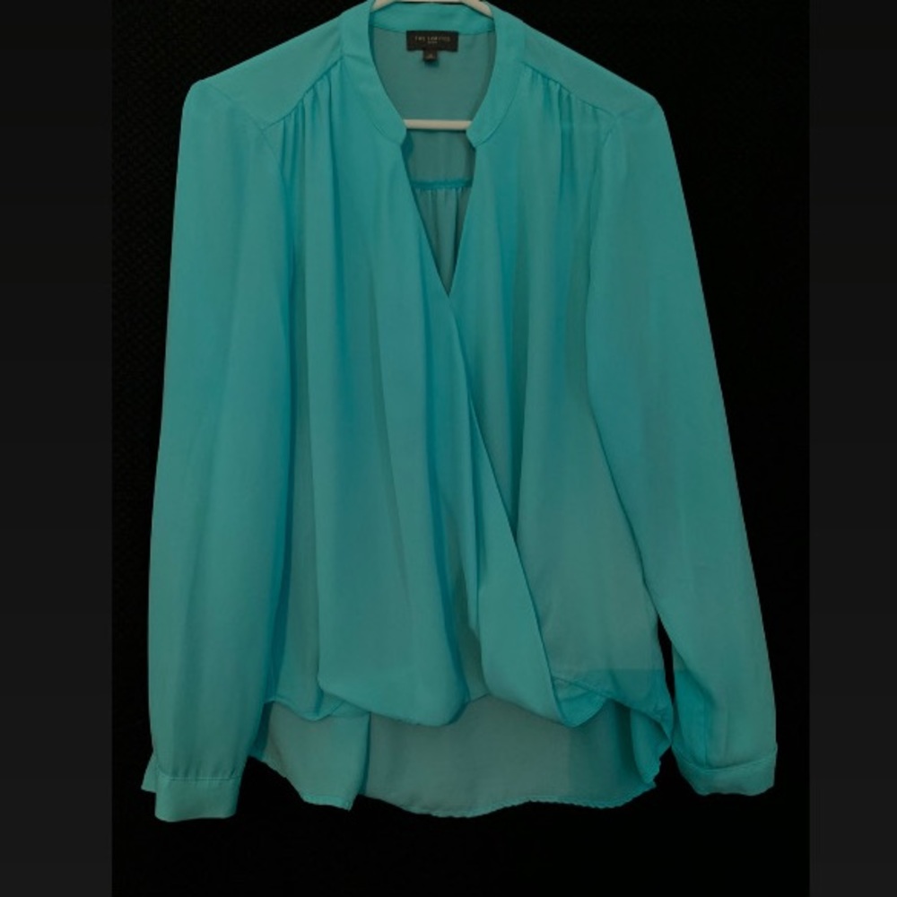 Teal Blue dress/ business shirt.